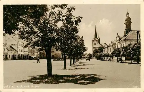 AK / Ansichtskarte  Mestec_Kralove_Koenigstaedtl_Koenigstadtl_CZ Namesti