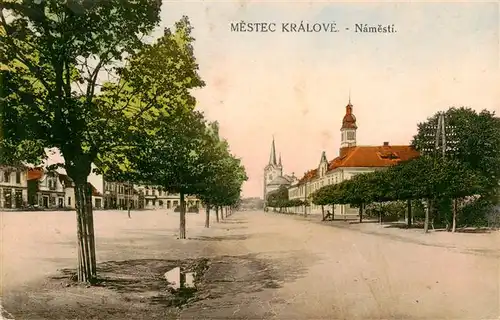 AK / Ansichtskarte 73933964 Mestec_Kralove_Koenigstaedtl_Koenigstadtl_CZ Namesti