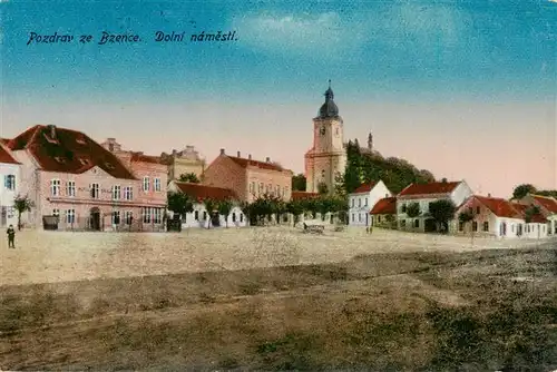 AK / Ansichtskarte  Bzence_Bzenec_Bisenz_CZ Dolni namesti