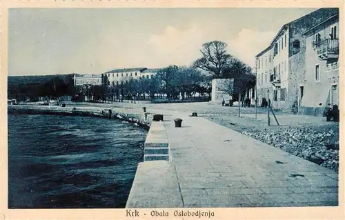 AK / Ansichtskarte  Krk_Otok_Krk_Croatia Obala Oslobodenja