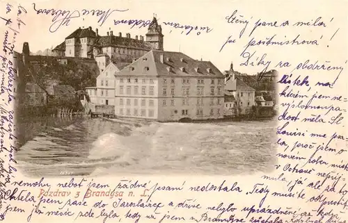 AK / Ansichtskarte  Brandys_nad_Labem-Stara_Boleslav_Brandeis_Elbe_CZ Pozdrav z Brandysa