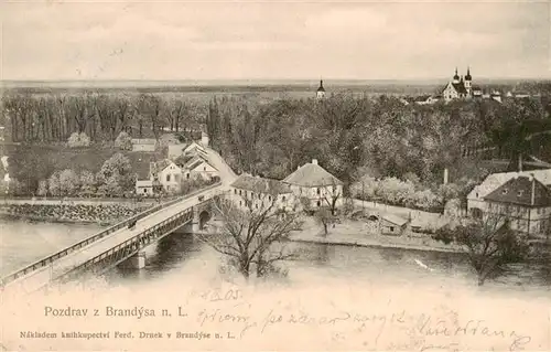 AK / Ansichtskarte 73933985 Brandys_nad_Labem-Stara_Boleslav_Brandeis_Elbe_CZ Pozdrav z Brandysa