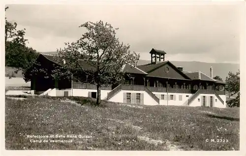 AK / Ansichtskarte  Vaumarcus_NE Refectoire et Salle Rene Guisan