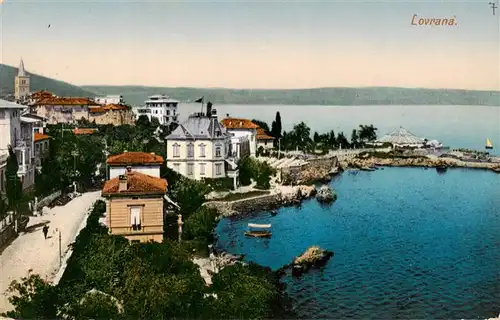 AK / Ansichtskarte  Lovrana_Lovran_Laurana_Croatia Panorama