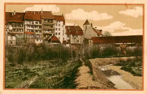 AK / Ansichtskarte  Aarberg_BE Teilansicht