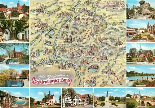 AK / Ansichtskarte  Tecklenburger_Land_Region Tecklenburg Ibbenbueren Brochterbeck Lienen Lengerich Westerkappeln Laggenbeck Leeden Lagbergen Lotte