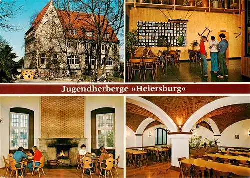AK / Ansichtskarte 73934252 Paderborn Jugendherberge Heiersburg Gastraeume
