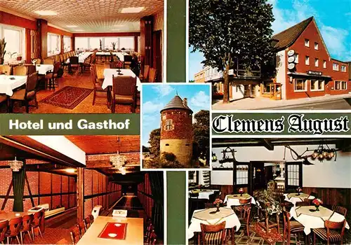 AK / Ansichtskarte 73934267 Davensberg_Ascheberg Hotel und Gasthof Clemens August Kegelbahn Gastraeume