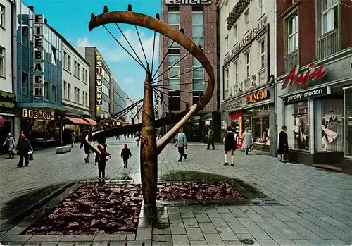 AK / Ansichtskarte  Bielefeld Spindelbrunnen in der Bahnhofstrasse