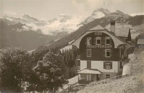 AK / Ansichtskarte  Adelboden_BE Privat Pension Alpen