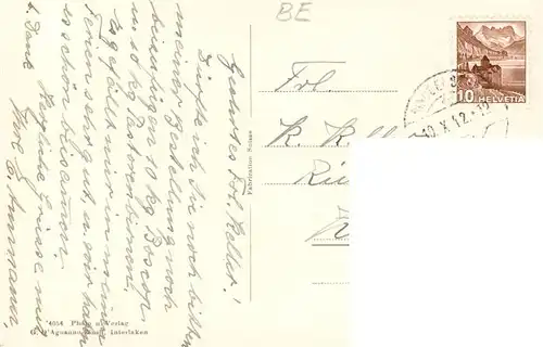 AK / Ansichtskarte  Ringgenberg_Brienzersee_BE Im Brand