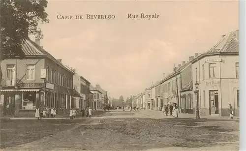 AK / Ansichtskarte  Camp-de-Beverloo_Belgie Rue Royale