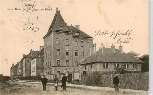 AK / Ansichtskarte  Colmar_68_Haut-Rhin Neue Kaserne der Jaeger zu Pferd