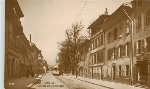 AK / Ansichtskarte  Rolle__VD Maison de la Marpe Tram