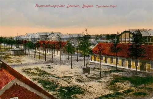 AK / Ansichtskarte 73934401 Beverloo_Beverlo_Beringen_Beeringen_Belgie Truppenuebungsplatz Infanterie-Lager