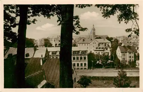 AK / Ansichtskarte  Vejprty_Weipert_CZ Blick zum Stadtzentrum