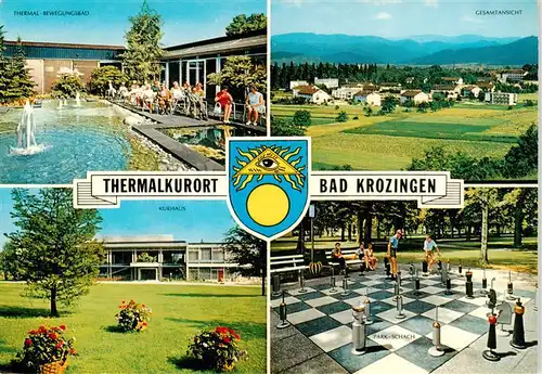 AK / Ansichtskarte 73934463 Bad_Krozingen Thermalkurort park-Schach