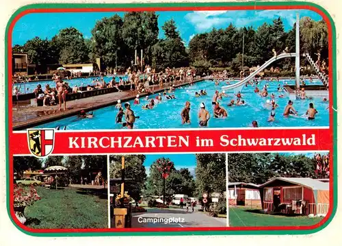 AK / Ansichtskarte 73934566 Kirchzarten Schwimmbad Park Camping