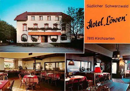 AK / Ansichtskarte 73934568 Kirchzarten Hotel Loewen Gastraeume