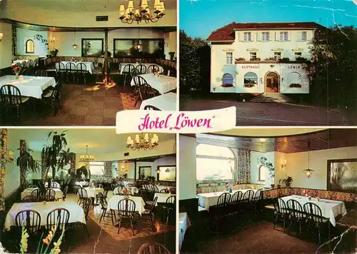 AK / Ansichtskarte 73934574 Kirchzarten Hotel Loewen Gastraeume