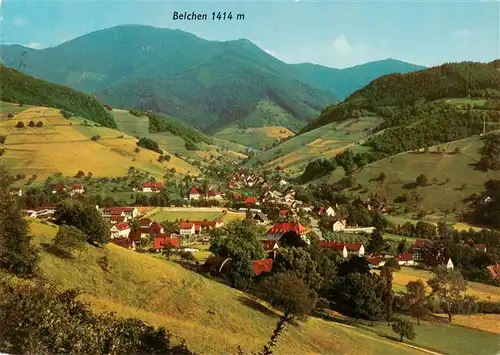 AK / Ansichtskarte  Muenstertal__Schwarzwald Panorama mit Belchenblick