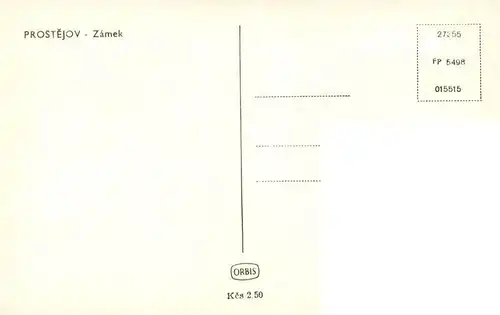 AK / Ansichtskarte  Prostejov_Prossnitz_CZ Zamek