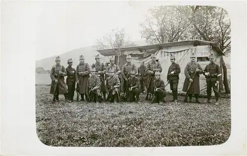 AK / Ansichtskarte  Rodersdorf_SO Militaer Gruppenaufnahme