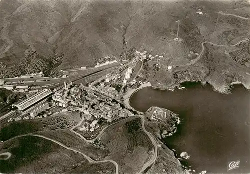 AK / Ansichtskarte  Port-Bou_Portbou_Costa_Brava_ES Vue aerienne