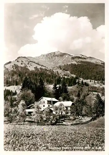 AK / Ansichtskarte  Seewis_GR Gasthaus Fadaera