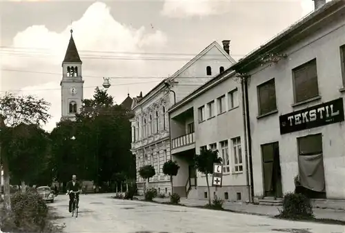 AK / Ansichtskarte  Durdevac_Croatia Ortspartie mit Kirche