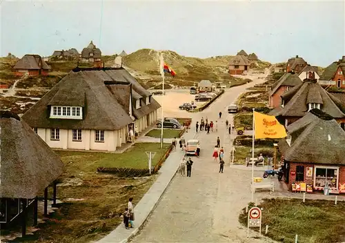 AK / Ansichtskarte 73934695 Rantum_Sylt Dorfstrasse