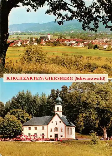 AK / Ansichtskarte 73934779 Kirchzarten_Giersberg Panorama Kirche