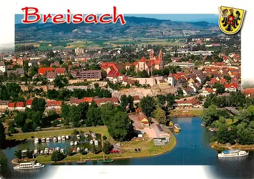 AK / Ansichtskarte 73934793 Breisach_Rhein Fliegeraufnahme