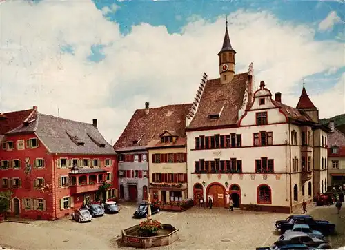 AK / Ansichtskarte  Staufen__Breisgau Marktplatz