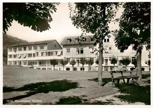 AK / Ansichtskarte  Wattwil_SG Krankenhaus