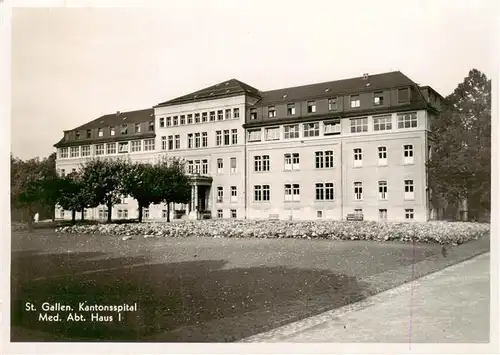 AK / Ansichtskarte  St_Gallen_SG Kantonsspital Feldpost