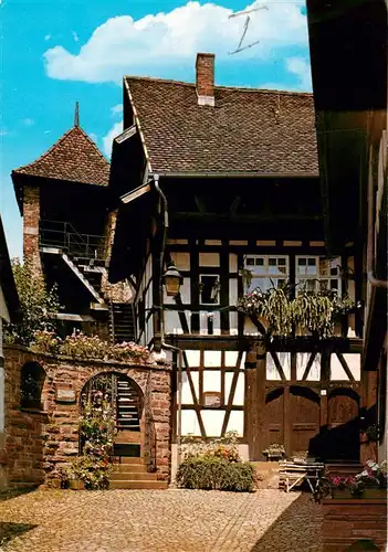 AK / Ansichtskarte  Gengenbach Schwedenturm und Gerberhaus