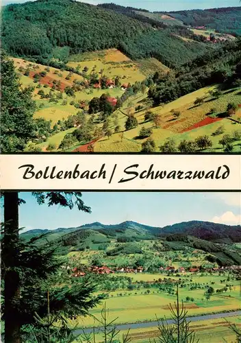 AK / Ansichtskarte 73934961 Bollenbach_Kinzigtal_Schwarzwald Fliegeraufnahme Panorama