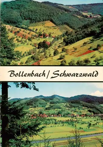 AK / Ansichtskarte  Bollenbach_Kinzigtal_Schwarzwald Fliegeraufnahme Panorama