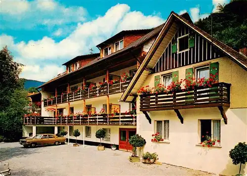 AK / Ansichtskarte  Loecherberg_Oberharmersbach Hotel Pension Schwarzwald Idyll