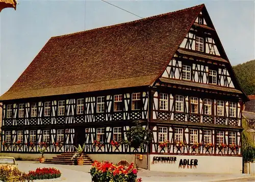 AK / Ansichtskarte  Steinach_Schwarzwald Hotel Schwarzer Adler