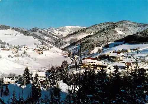 AK / Ansichtskarte  Buerchau Berggasthof Hotel Sonnhalde mit Gaestehaus Ingrid