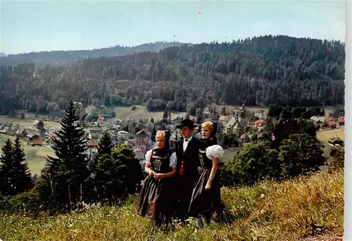 AK / Ansichtskarte  Todtmoos Trachten Panorama