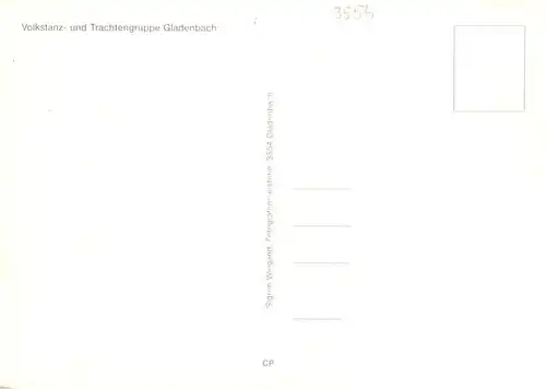 AK / Ansichtskarte  Gladenbach Volkstanz und Trachtengruppe Gladenbach