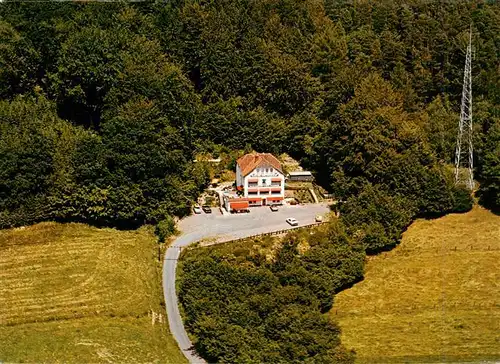 AK / Ansichtskarte 73935098 Oedelsheim_Oberweser Haus Berghof Fliegeraufnahme