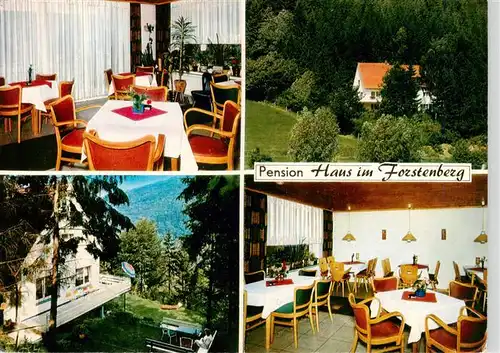 AK / Ansichtskarte 73935110 Bredelar Pension Haus im Forstenberg Gastraeume