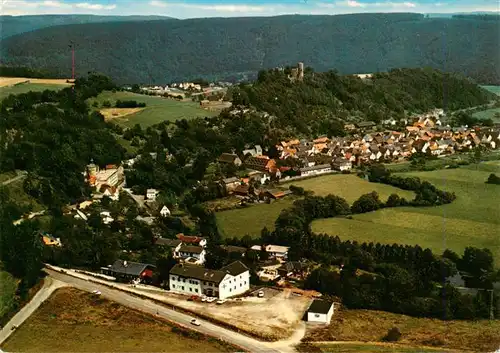 AK / Ansichtskarte  Helmarshausen Fliegeraufnahme