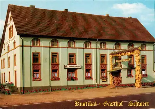 AK / Ansichtskarte 73935138 Wehr_Baden Rustikal Gasthof Schwert