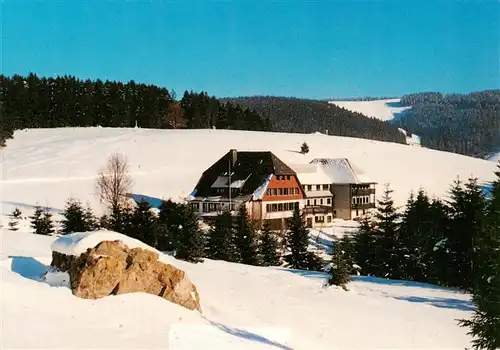 AK / Ansichtskarte 73935139 Todtnauberg Jugendherberge Fleinerhaus Panorama