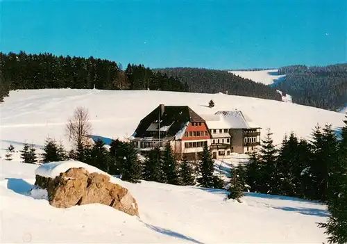 AK / Ansichtskarte  Todtnauberg Jugendherberge Fleinerhaus Panorama